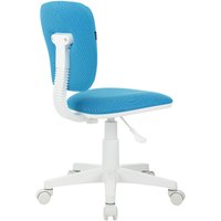 Компьютерное кресло Brabix Joy MG-204W без подлокотников 533012 (белый/голубой TW-55)