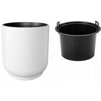 Кашпо Form-Plastic Satina FP-5340-011 (белый)