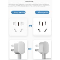 Удлинитель Xiaomi Mi Power Strip 6 (3 USB, белый, китайская версия)