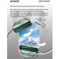 Наушники A4Tech BH300 (зеленый)