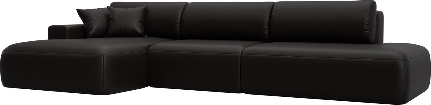 

Угловой диван Лига диванов Лига-036 НПБ Модерн Лонг левый 127750L (экокожа Grifon 12 коричневый)