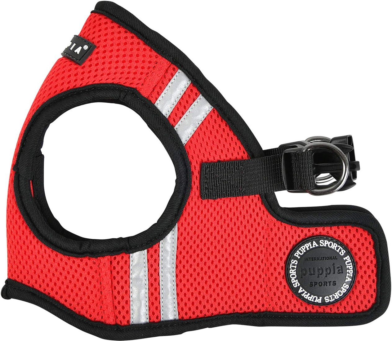 

Шлейка-жилетка Puppia Soft PAUA-HB1828-RD-M (красный)