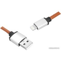 Кабель Lexton LX8468 USB Type-A - Lightning (1 м, коричневый)