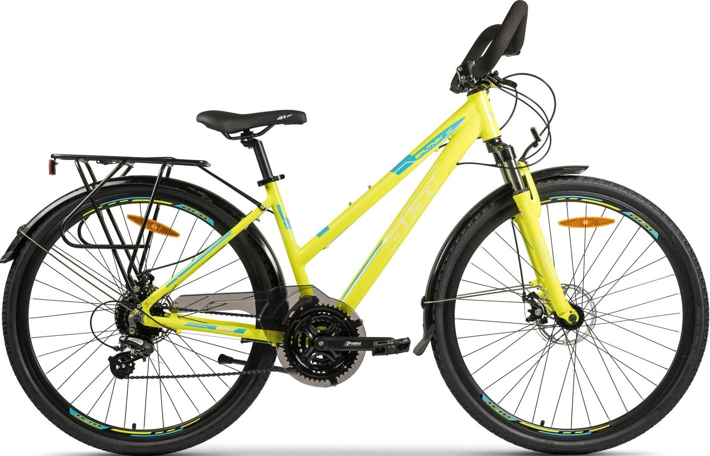 Велосипед AIST SPUTNIK 1.1 W р.19.5 2025 (желтый, разобранный)