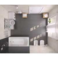 Ванна Santek Монако XL 160x75 комфорт плюс [1WH112400]