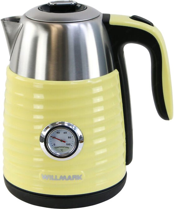

Электрический чайник Willmark WEK-1738PST (желтый)