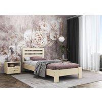 Кровать Bravo Мебель Вероника 90x200 (слоновая кость)