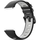 силиконовый для Huawei Band 7 (черный/серый)