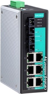 Управляемый коммутатор 2-го уровня Moxa EDS-408A-SS-SC-T