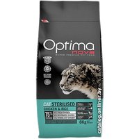 Сухой корм для кошек Optimanova Cat Sterilised Chicken & Rice 0.4 кг
