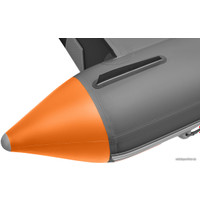Моторно-гребная лодка Roger Boat Hunter 3000 (без киля, графит/оранжевый)