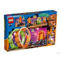 Конструктор LEGO City 60339 Трюковая арена Двойная петля
