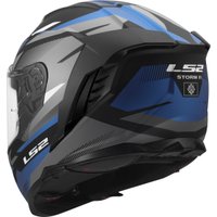 Мотошлем LS2 FF818 Storm III Komai (2XL, черный/синий)