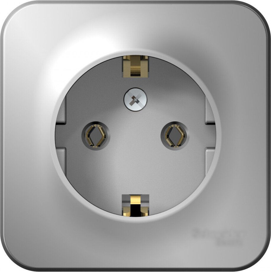 

Розетка Systeme Electric Blanca BLNRA010113 (алюминий)