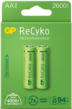 

Аккумулятор GP ReCyko AA 2600mAh 2шт