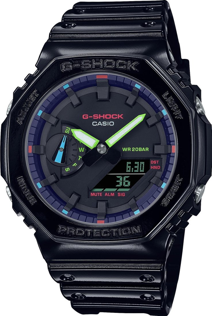 

Наручные часы Casio G-Shock GA-2100RGB-1A