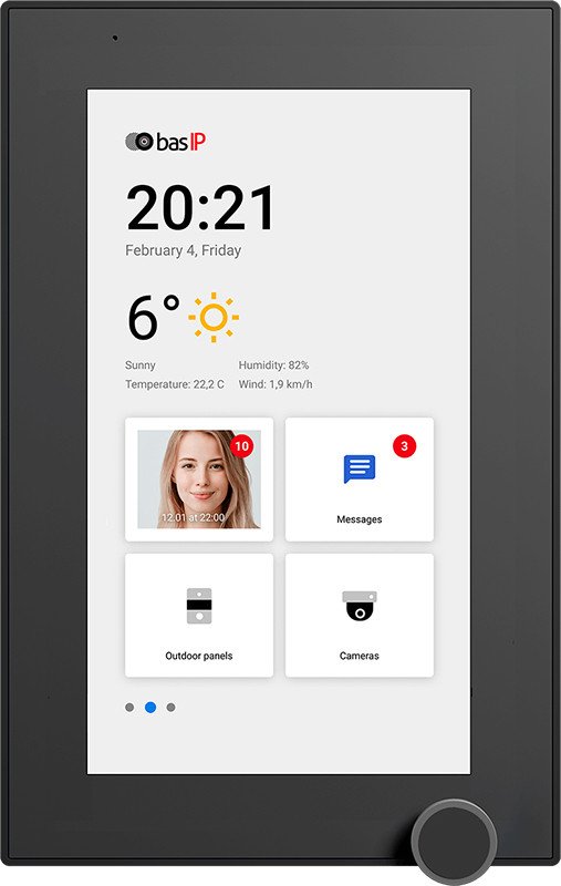 

Монитор BAS-IP AZ-07L (черный)