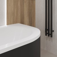 Ванна Lauter Bliss 150 L 21201051L (с черным подголовником)