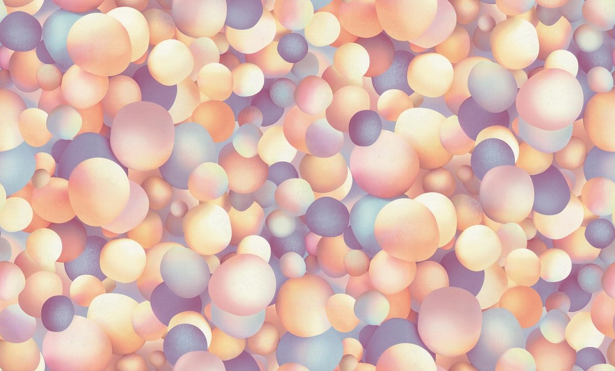 

Флизелиновые обои Палитра Bubbles HC71650-51