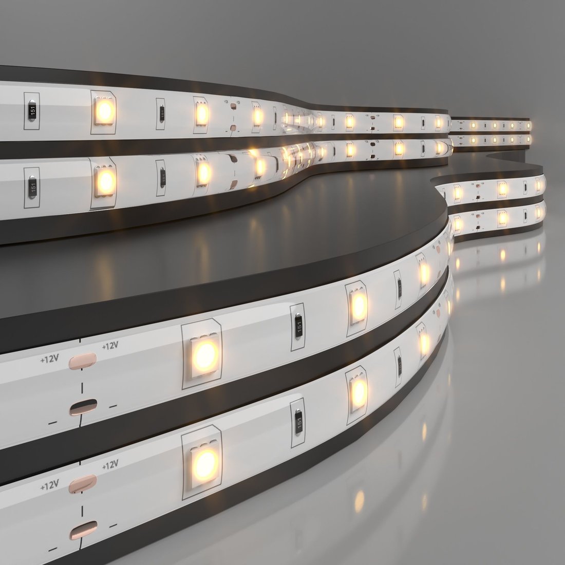 

Светодиодная лента Elektrostandard 12V 7.2W 30Led 5050 IP65 теплый белый a050582