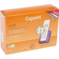 Радиотелефон Gigaset A230 (белый/фиолетовый)
