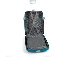 Чемодан-спиннер Francesco Molinary 337-HL301/3-21NAV (синий)