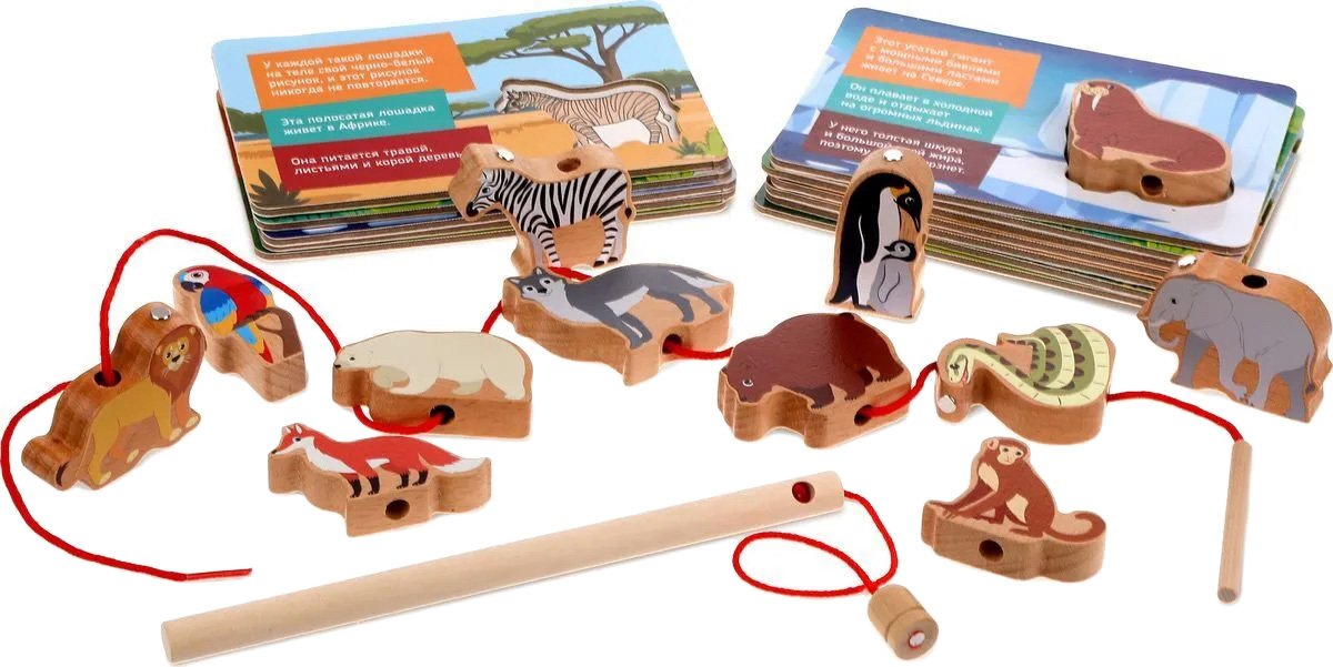 

Развивающая игра Mapacha 4в1 Мир животных 76843