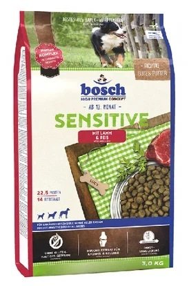 

Сухой корм для собак Bosch Sensitive Lamb & Rice 3 кг (Сенситив Ягненок с Рисом)