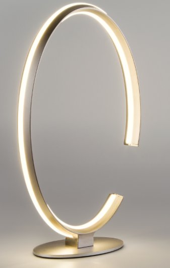 

Настольная лампа Евросвет Gap 80414/1 (Satin Nickel)