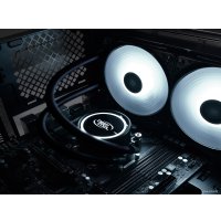Система жидкостного охлаждения для процессора DeepCool GAMMAXX L240T White DP-H12RF-GL240TW