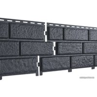 Панель фасадная Ю-Пласт Стоун Хаус Кирпич 0230.Н. Ц0000004206 (графитовый)