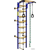 Детский спортивный комплекс Kampfer Strong Kid Wall Стандарт (синий/желтый)