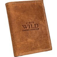 Портмоне Always Wild N4-P-CHM-1003 (коньячный)
