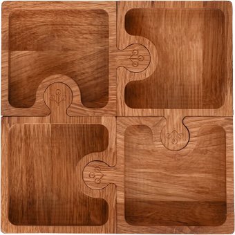 Менажница S.Wood Пазл