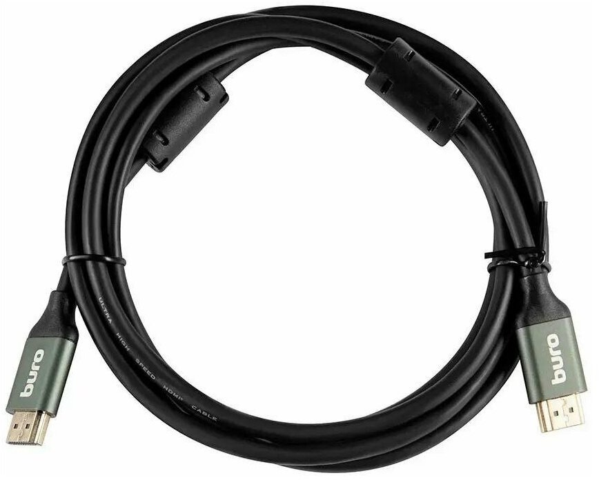 

Кабель Buro BHP-HDMI-2.1-2G (2 м, черный)