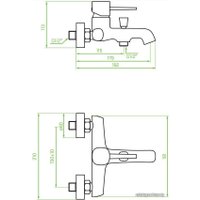 Смеситель Laveo Pola BAP G10D