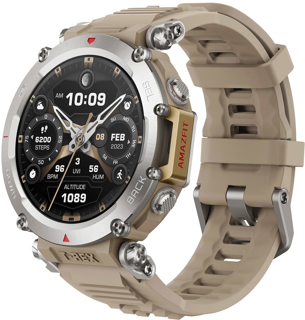 

Умные часы Amazfit T-Rex Ultra (песочный)