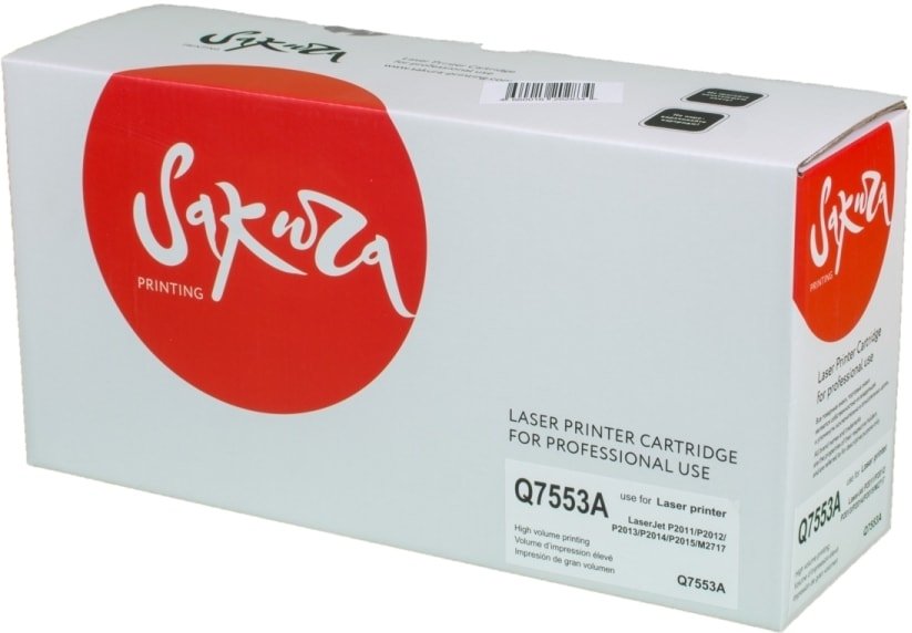 

Картридж Sakura Printing SAQ7553A (аналог HP Q7553A)