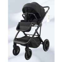 Универсальная коляска Chiccolino Platinum (3 в 1, черный)