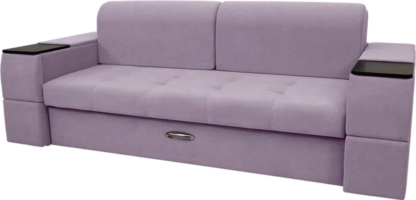 

Диван Сириус Лидер-13 НПБ 225x110 (Eva 13 велюр светло-фиолетовый)