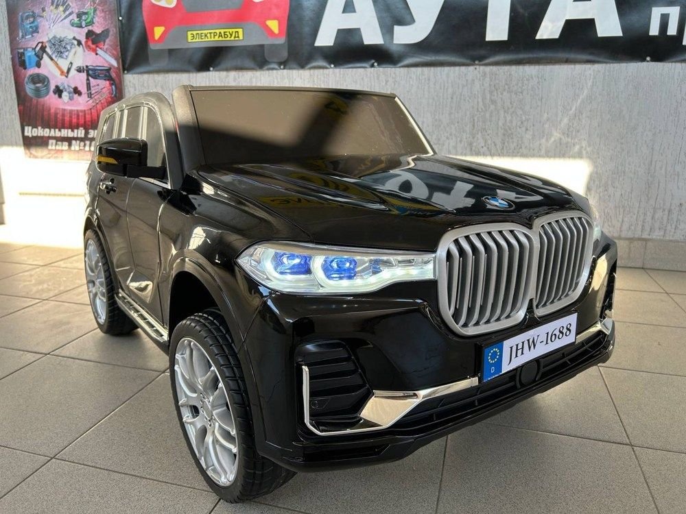 

Электромобиль Baby Driver BMW X7+ Качалка 2288 (черный глянец)