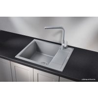 Кухонная мойка Granula GR-6002 (алюминиум)