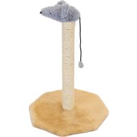 Когтеточка Чип Столбик с мышью 8320беж