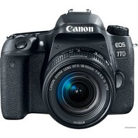 Зеркальный фотоаппарат Canon EOS 77D Kit 18-55mm IS STM