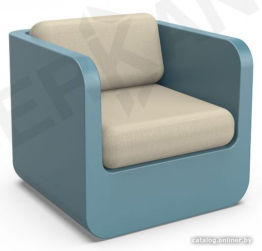 Садовое кресло Berkano Grace с подушками 230_028_20 (бирюзовый/бежевый)