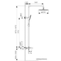 Душевая система  Kaiser Nove 06182