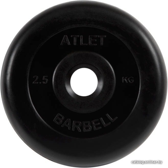 

Диск MB Barbell Атлет 26 мм (1x2.5 кг)