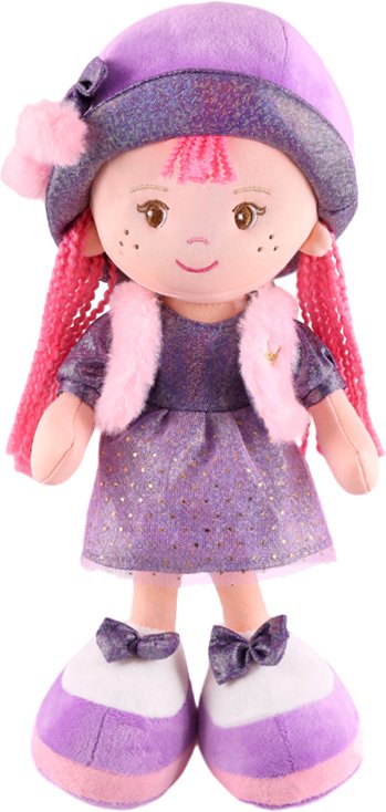 

Кукла Maxitoys Малышка Аня в фиолетовом платье и шляпке MT-CR-D01202314-35