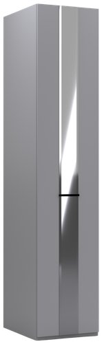 Шкаф-пенал Кастанье Дезире-1 (серый)