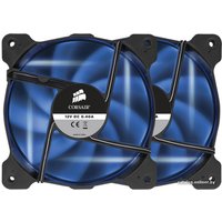 Комплект вентиляторов для корпуса Corsair Air AF120 LED Blue Quiet Edition Twin Pack (CO-9050016-BLED)